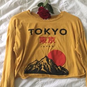 Yellow Long-Sleeve Tokyo Tee
